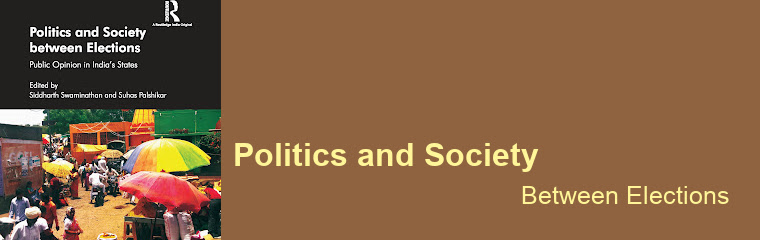 Politics and Society Between Elections: Book Launch banner