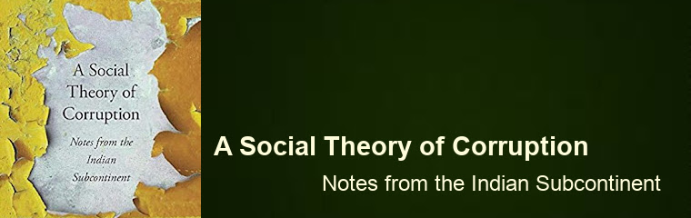 A Social Theory of Corruption: Book Discussion banner