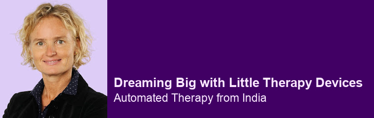 Dreaming Big with Little Therapy Devices: Lecture by Claudia Lang banner Dreaming Big with Little Therapy Devices: Lecture by Claudia Lang banner